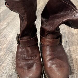 Frye Veronica Buckle Boots